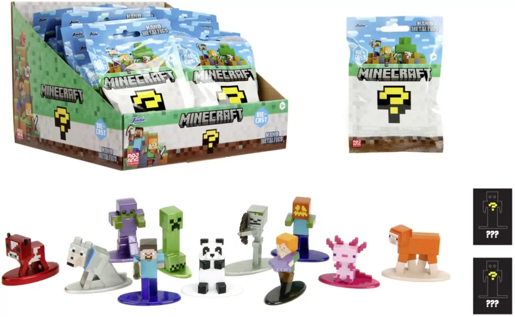 Jada Minecraft Metal fig BP W5 4cm MIX - tantis.pl