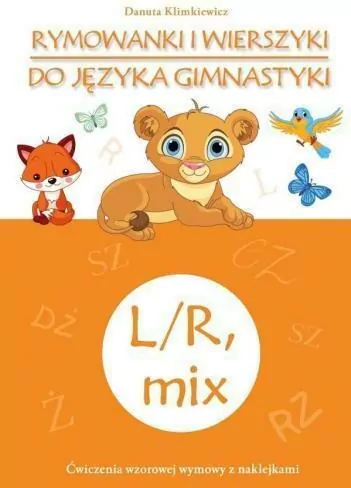 Rymowanki i wierszyki do języka gimnastyki L/R mix - tantis.pl