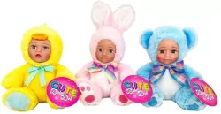 Lalka bobas w stroju zwierzątka softy mix