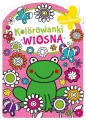 Wiosna. Kolorowanka z wykrojnika - tantis.pl