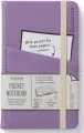 Notatnik A6. Bookaroo. Journal Pocket. Jasny fiolet - tantis.pl