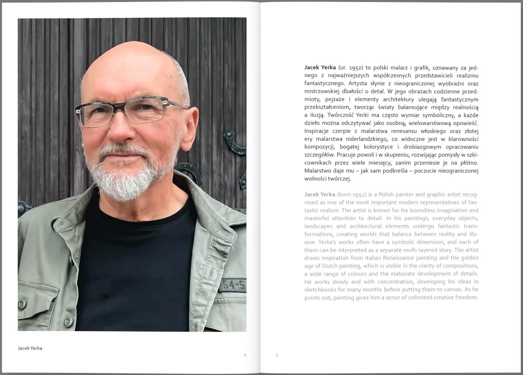 Jacek Yerka - zeszyt do kolorowania - tantis.pl