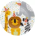 Talerzyki papierowe Safari 23cm - tantis.pl