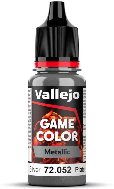 Vallejo: 72.052 - Game Color - Metallic - Silver (18 ml) - tantis.pl