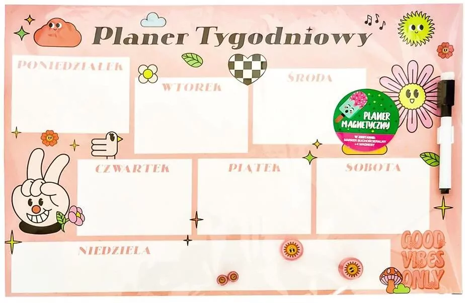 Planer magnetyczny good vibes - tantis.pl