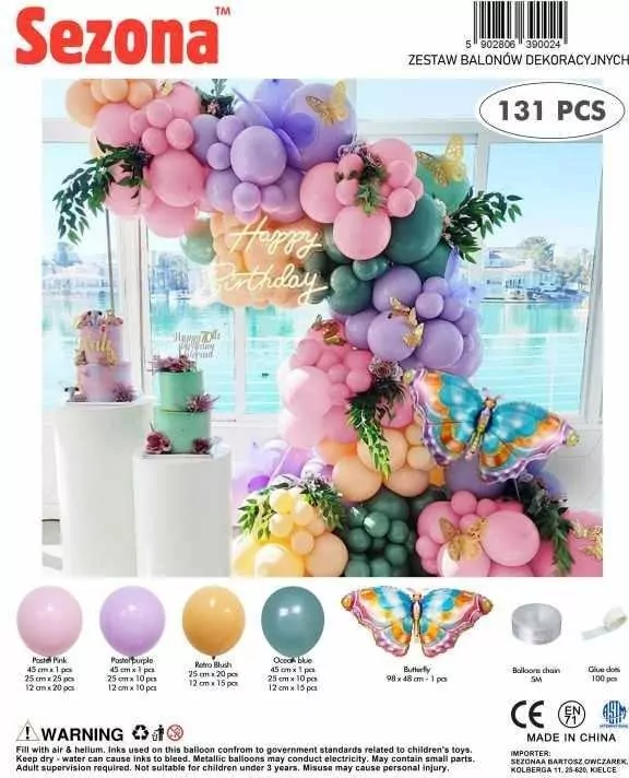 Balony 131szt - tantis.pl