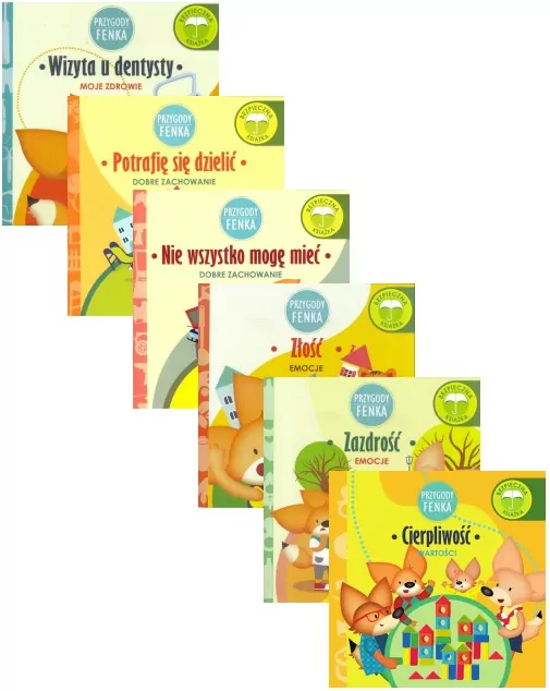 Pakiet: 6 x Przygody Fenka - tantis.pl