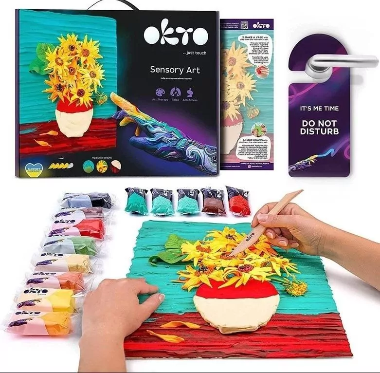 Zestaw kreatywny. Słoneczniki 30x40cm - tantis.pl