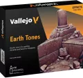 Vallejo: 70.141 - Model Color - Effects - Earth Tones (16 x 18 ml) - tantis.pl