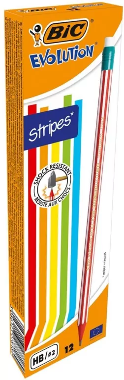 Ołówek HB z gumką. Bic Evolution - tantis.pl