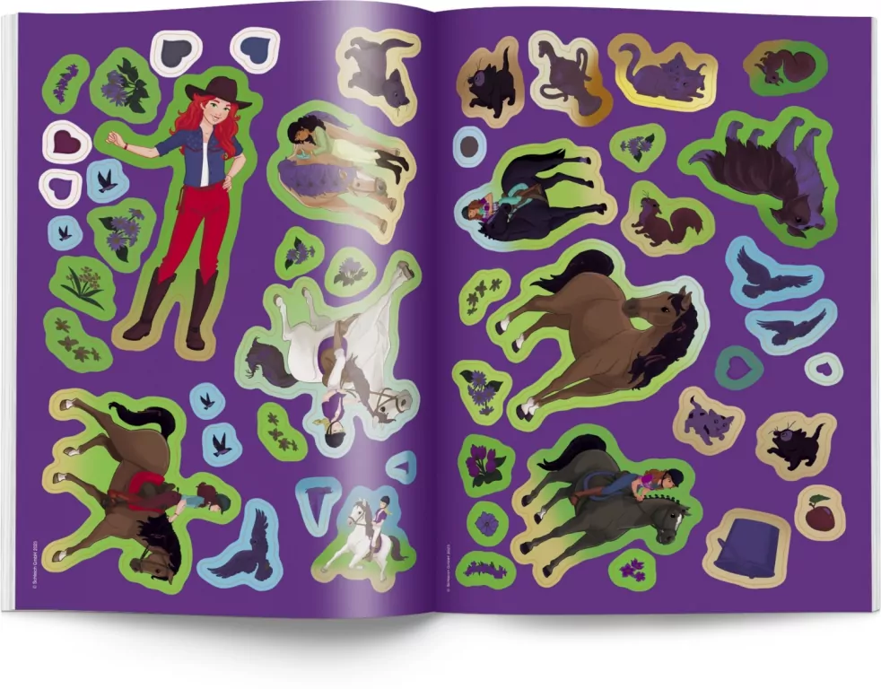 Moja kolorowanka. Schleich Horse Club - tantis.pl