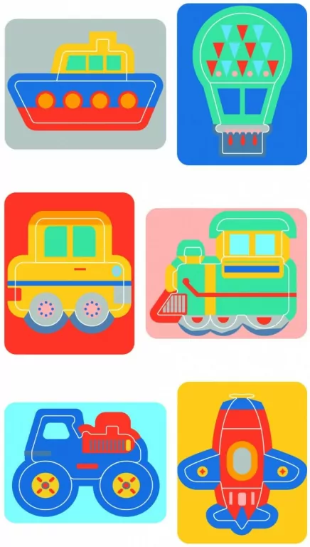 Puzzle Małe. Transport - tantis.pl