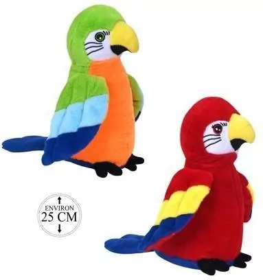 Pluszak Bozami Papuga 25cm mix - tantis.pl