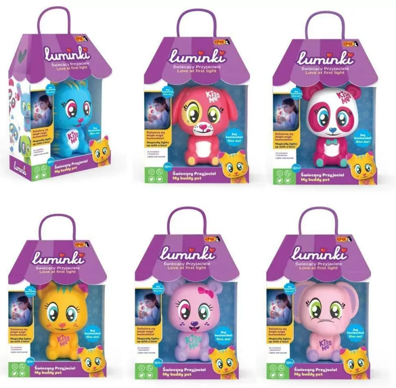 Luminki - Świecący Przyjaciele mix - tantis.pl