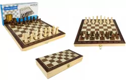 Szachy drewn magn Premium 29,5x29,5 WKGRA-13 18049