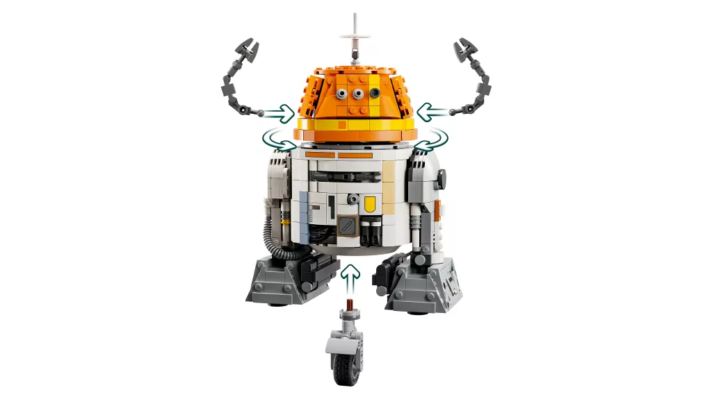 LEGO® Droid astromechaniczny Chopper (C1-10P)™ 75416 - tantis.pl