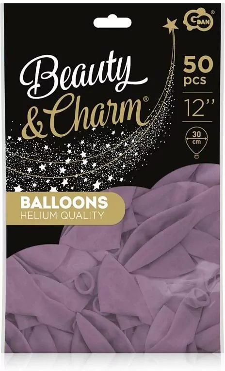 Balony Beauty&Charm pastelowe 30cm - tantis.pl