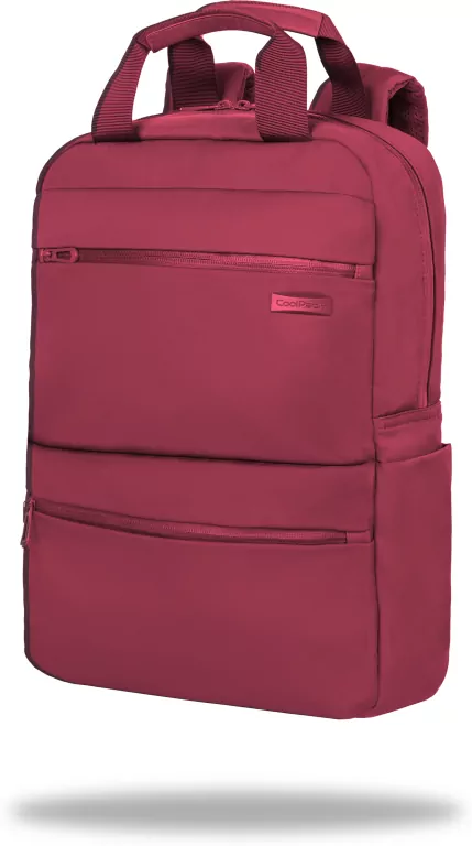 Coolpack. Plecak 1-komorowy biznesowy. Hold burgundy - tantis.pl
