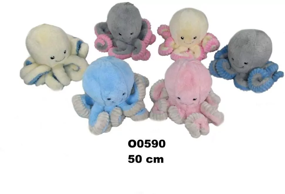 Ośmiornica 50cm MIX - tantis.pl