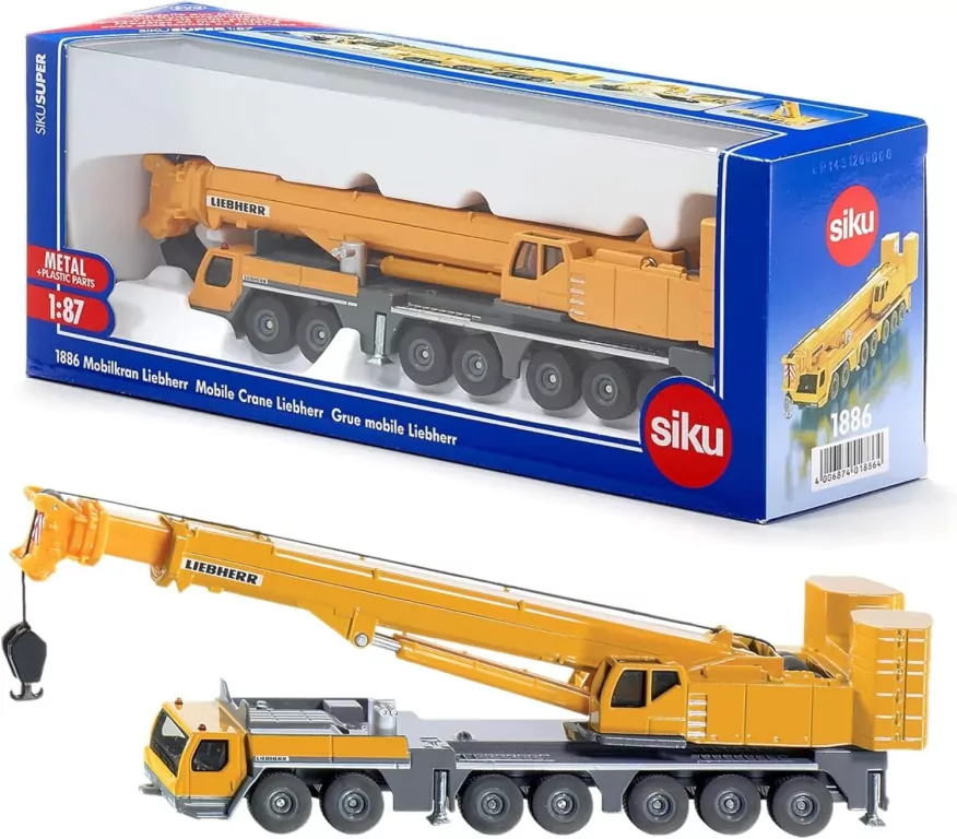 Mobilny dźwig. Liebherr. S1886 - tantis.pl