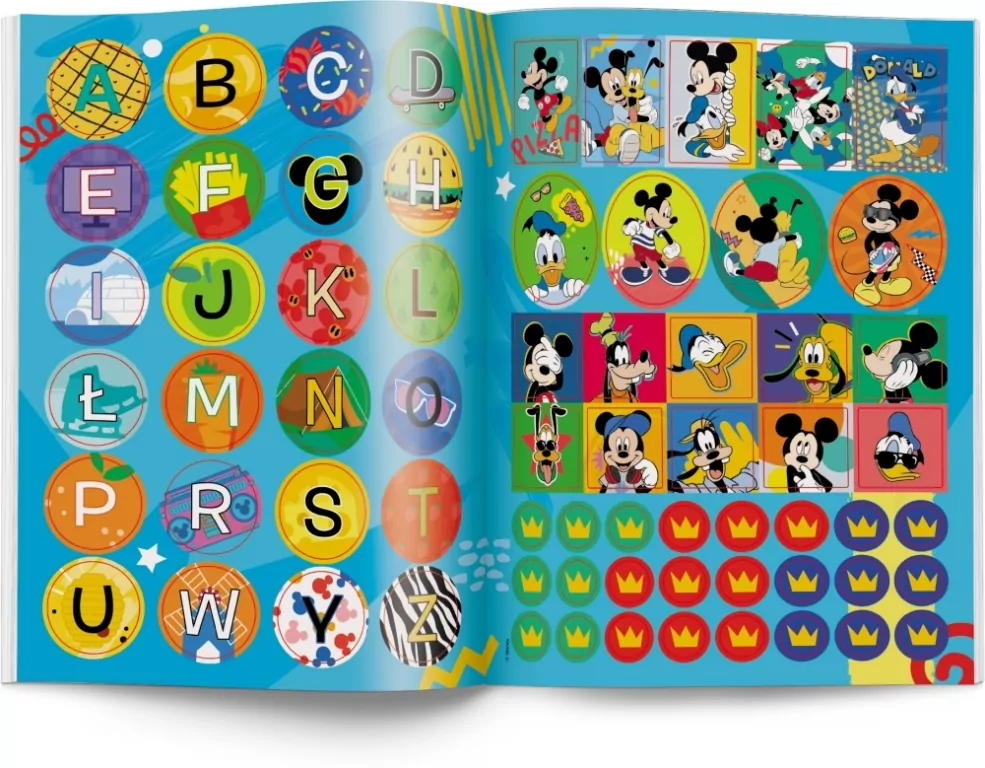 Kaligrafia. Disney uczy. Piszemy litery, wyrazy i zdania - tantis.pl