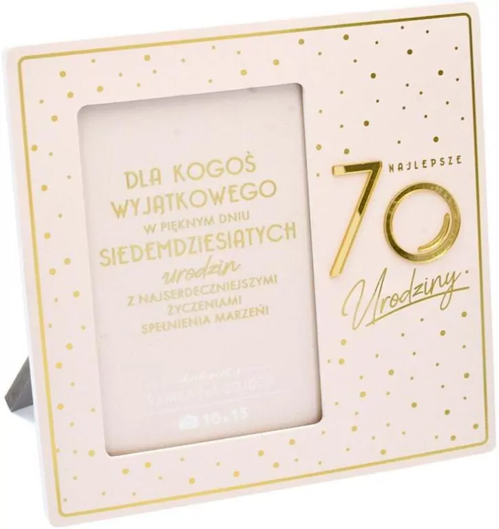 Ramka Moments Urodziny 70 Elite - tantis.pl