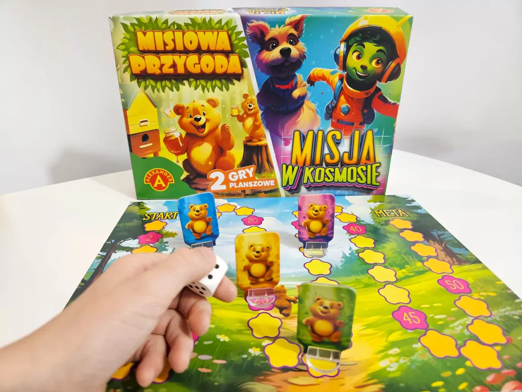 2w1. Misiowa Przygoda. Misja W Kosmosie - tantis.pl