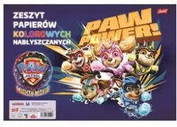 Zeszyt papierów kolorowych nabłyszczanych A4/10 Psi Patrol