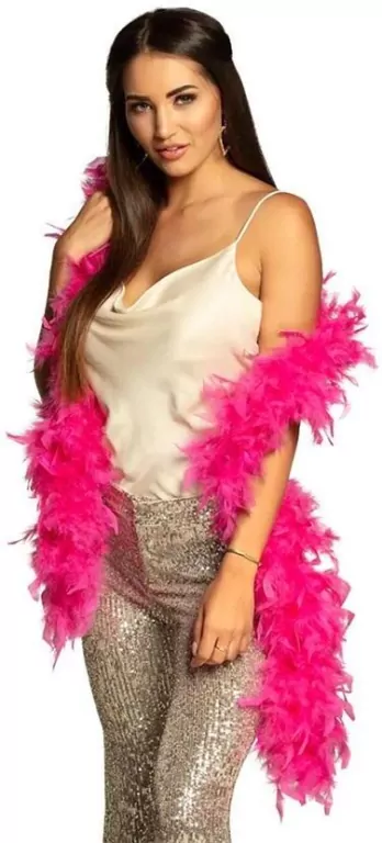 Boa różowe 180cm 50g - tantis.pl