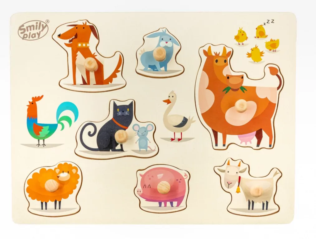 Układanka zwierzęta domowe - tantis.pl