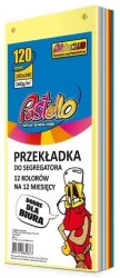Przekładka do segregatora 1/3 A4 120K 12 kolorów