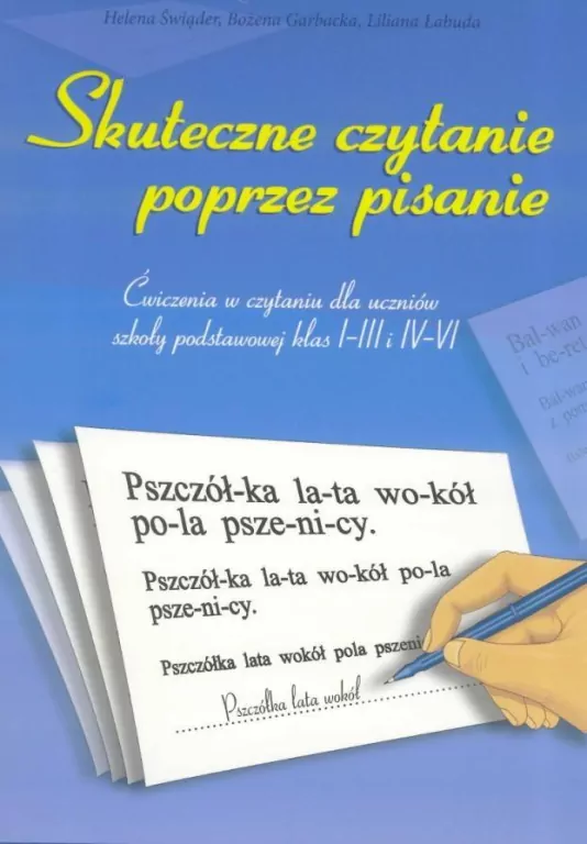 Skuteczne czytanie poprzez pisanie - tantis.pl