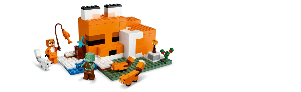 LEGO® Minecraft™. Siedlisko lisów. 21178 - tantis.pl