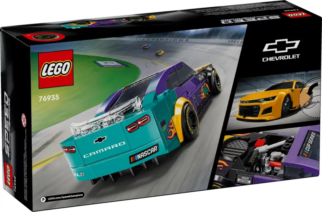 LEGO® Speed Champions. NASCAR® Next Gen Chevrolet Camaro ZL1. 76935 - tantis.pl
