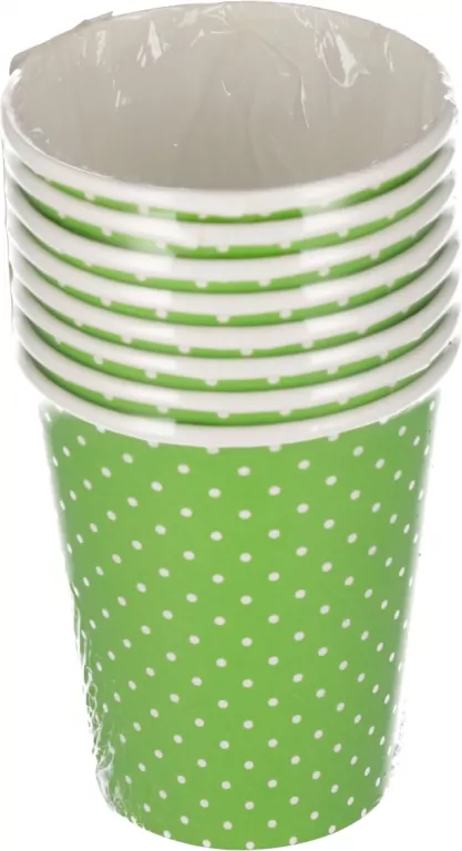 KUBEK PAP 250ML ZIEL KROPKI 036803 PM OPFOL - tantis.pl