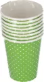 KUBEK PAP 250ML ZIEL KROPKI 036803 PM OPFOL - tantis.pl