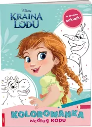 Kraina lodu. Kolorowanka według kodu