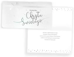 Karnet PM-225 Chrzest