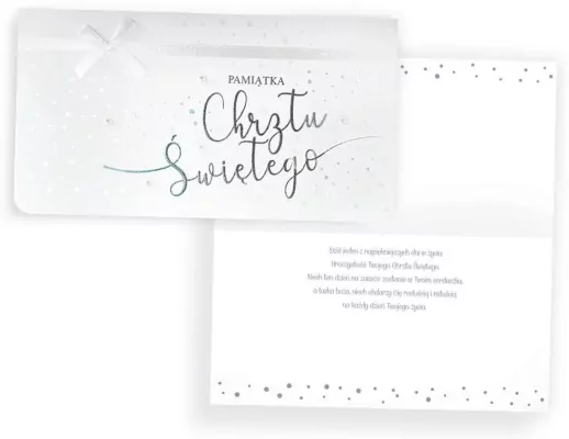 Karnet PM-225 Chrzest