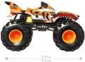 Hot Wheels Monster Trucks Pojazd w skali 1:24 - tantis.pl