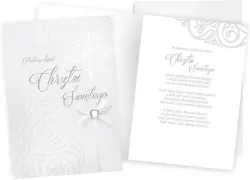 Karnet okolicznościowy. Chrzest. Kukartka