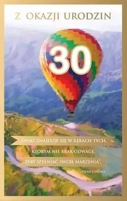 Kartka okolicznościowa. Urodziny - tantis.pl