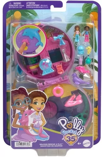 Polly Pocket. Akwarium delfina HWN96 - tantis.pl