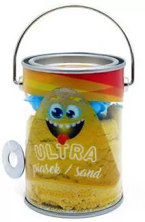 Ultra Piasek 150g żółty + foremka Panda - tantis.pl