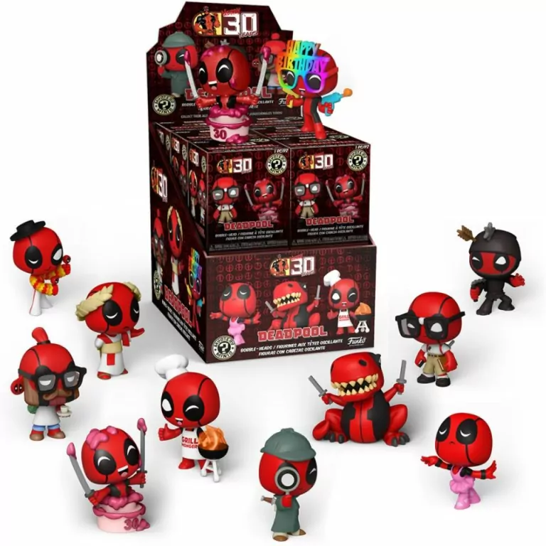 Deadpool 30th Anniversary. Funko Mystery Minis - tantis.pl