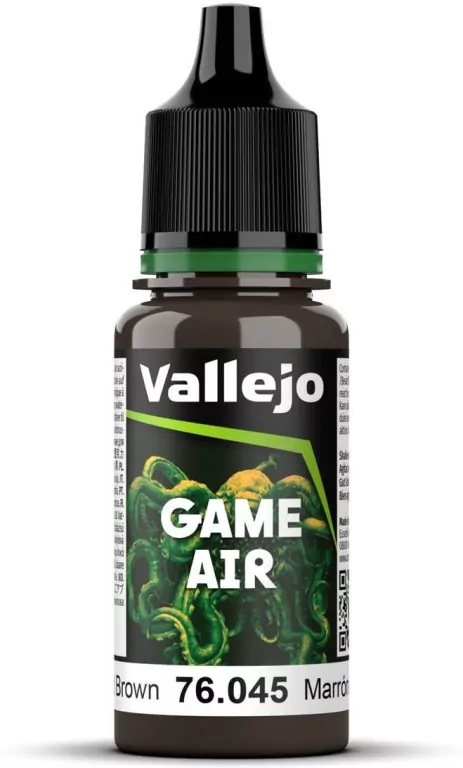 Vallejo: 76.045 - Game Air - Charred Brown (18 ml) - tantis.pl