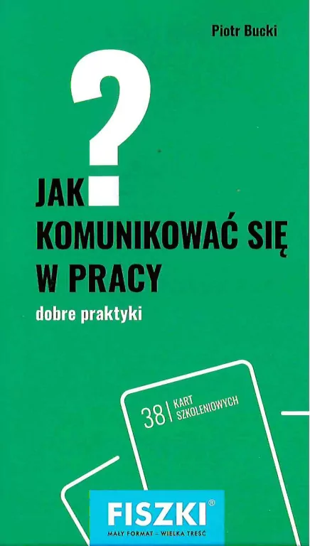 Jak komunikować się w pracy? Fiszki - tantis.pl