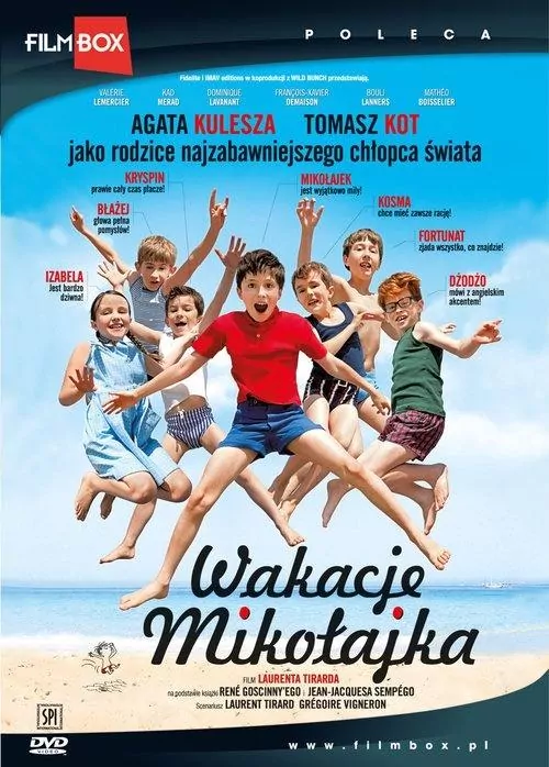 Wakacje Mikołajka. Mikołajek. DVD - tantis.pl