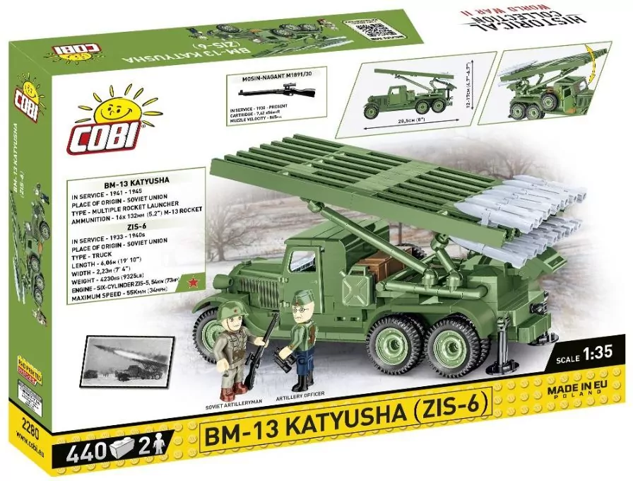 BM-13 Katyusha (ZIS-6). HC WWII - tantis.pl