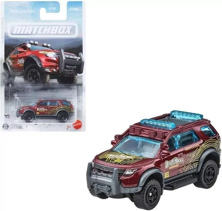 Matchbox exclusive theme 1:64 Ford Explorer - tantis.pl